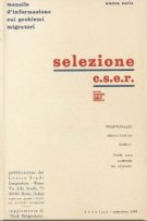 SELEZIONE CSER - ANNO I -  1 settembre 1969 - n. 4  (NUOVA)