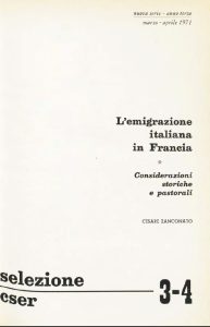 SELEZIONE CSER - ANNO III - aprile 1971 - n. 3-4