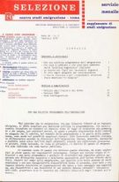 SELEZIONE CSER - ANNO IX - febbraio 1973 - n. 2