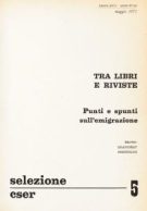 SELEZIONE CSER - ANNO III - maggio 1971 - n. 5