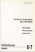 SELEZIONE CSER - ANNO III - giugno-luglio 1971 - n. 6-7