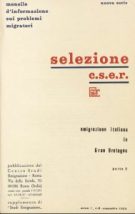 SELEZIONE CSER - ANNO I -  1 novembre 1969 - n. 6  (NUOVA)