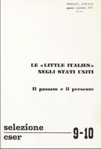 SELEZIONE CSER - ANNO III - settembre 1971 - n. 9-10