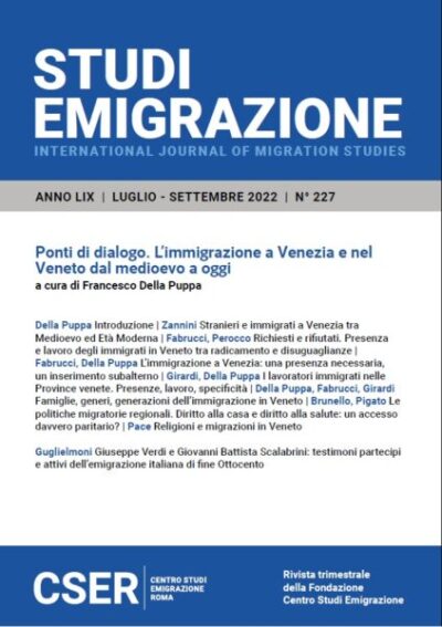 Studi Emigrazione n° 227/2022