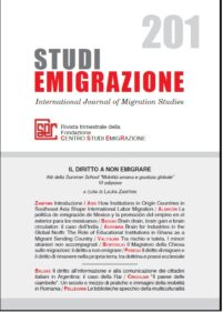 Studi Emigrazione - gennaio 2016 - n.201