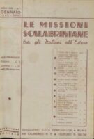 Le Missioni Scalabriniane - gennaio 1940 - n.1