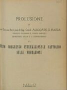 III International Catholic Migration Congress - n. 1 (22 sett. 1957) - 01 Prolusione