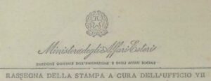 Rassegna Stampa - 24-31 agosto - 1982