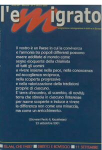 L'Emigrato - ottobre - 2001 - n.7