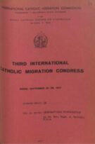 III International Catholic Migration Congress - n. 29  (22-28 sett. 1957) - International Coordination