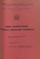 III International Catholic Migration Congress - n. 30  (22-28 sett. 1957) - The financing of catholic migration activities