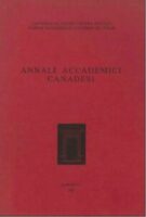 Annali accademici Canadesi - volume 10-11 - 1995