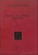 Annali accademici Canadesi - volume 5 - 1989