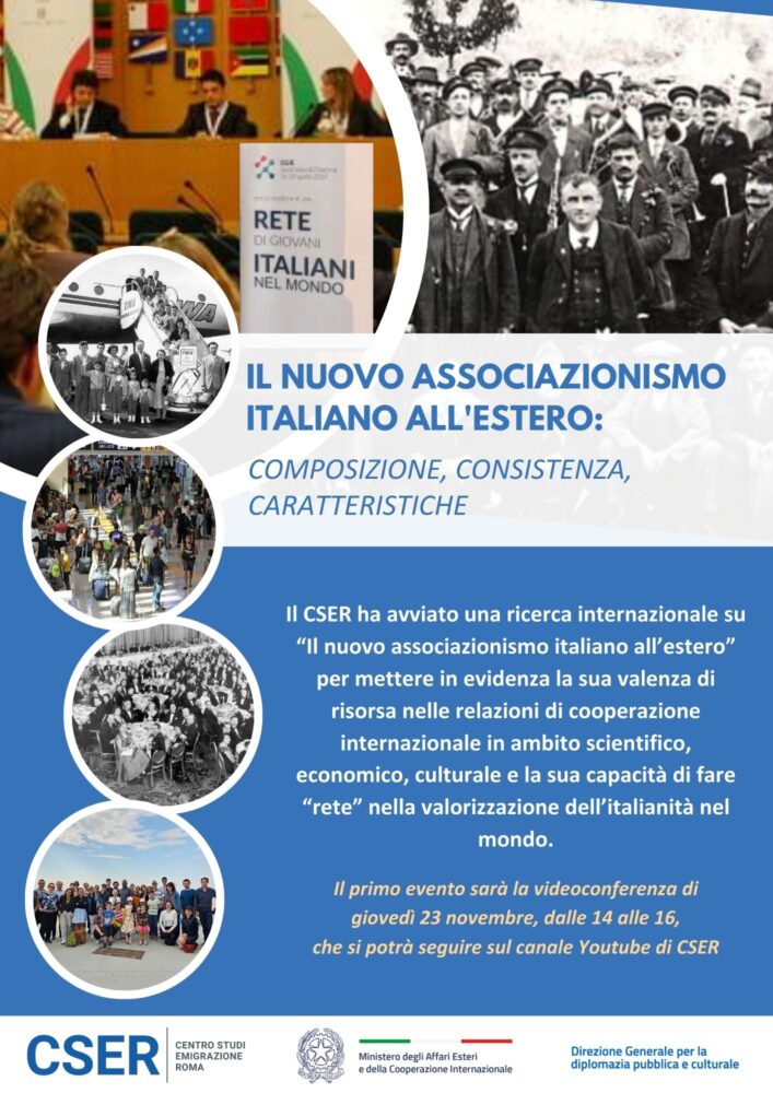 Presentazione del progetto di ricerca “Il nuovo associazionismo italiano all’estero: composizione, consistenza, caratteristiche”