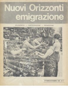 Nuovi Orizzonti Europa  - Emigrazione n. 7-ottobre-novembre - 1976