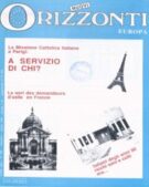 Nuovi Orizzonti Europa - Emigrazione n. 6 - settembre-ottobre- 1990