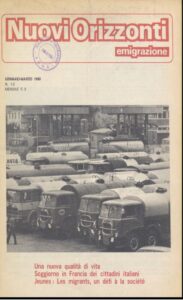 Nuovi Orizzonti Europa  - Emigrazione n. 1-2 - gennaio - marzo- 1980