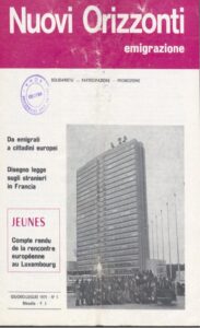 Nuovi Orizzonti Europa  - Emigrazione n. 5 - giugno-luglio 1979