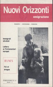 Nuovi Orizzonti Europa  - Emigrazione n. 7 - ottobre-novembre- 1979
