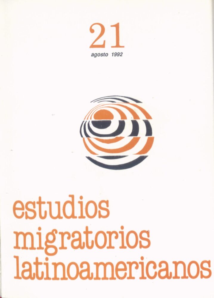 Estudios_Migratorios_Latinoamericanos - agosto - 1992 -n.21