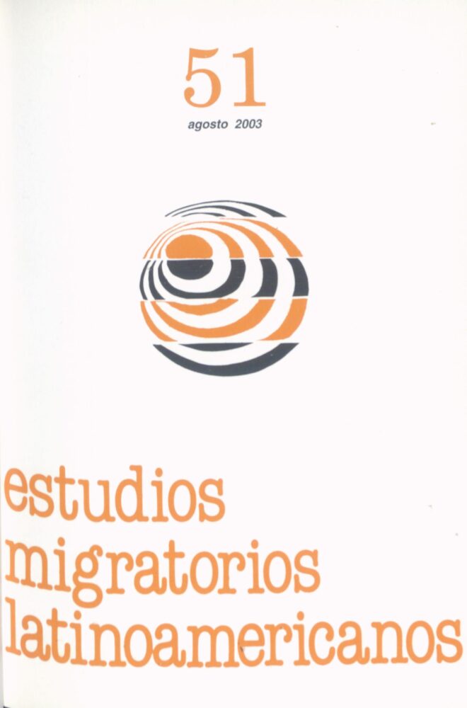 Estudios_Migratorios_Latinoamericanos - agosto - 2003 -n.51