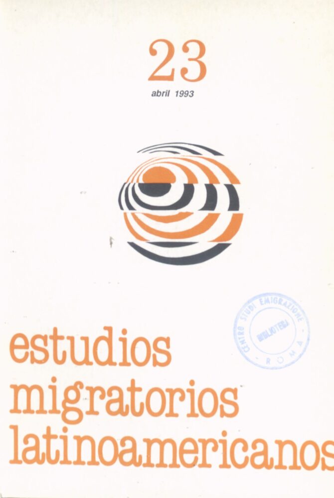 Estudios_Migratorios_Latinoamericanos - abril - 1993 -n.23