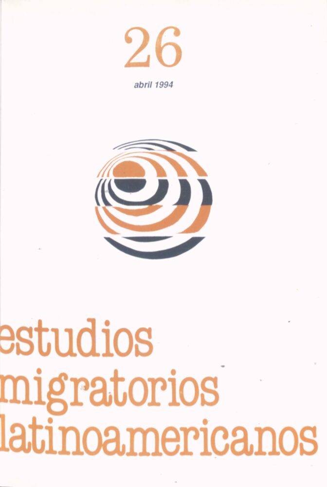 Estudios_Migratorios_Latinoamericanos - abril - 1994 -n.26
