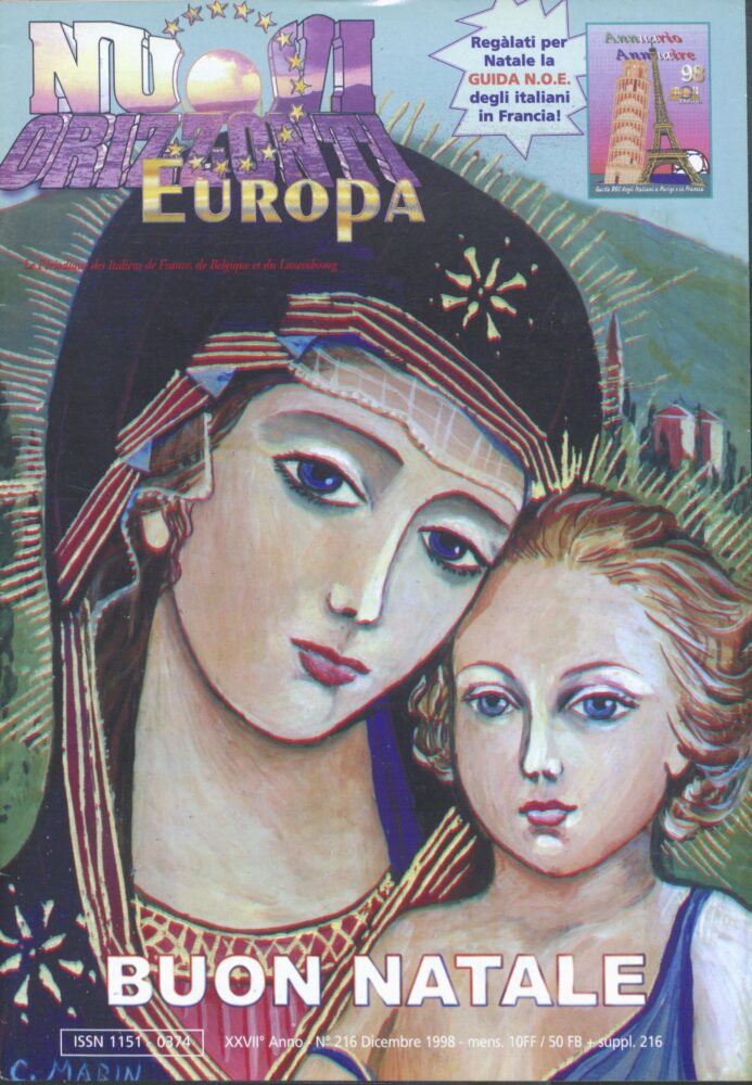 Nuovi Orizzonti Europa  - Emigrazione n. 8 - dicembre- 1998