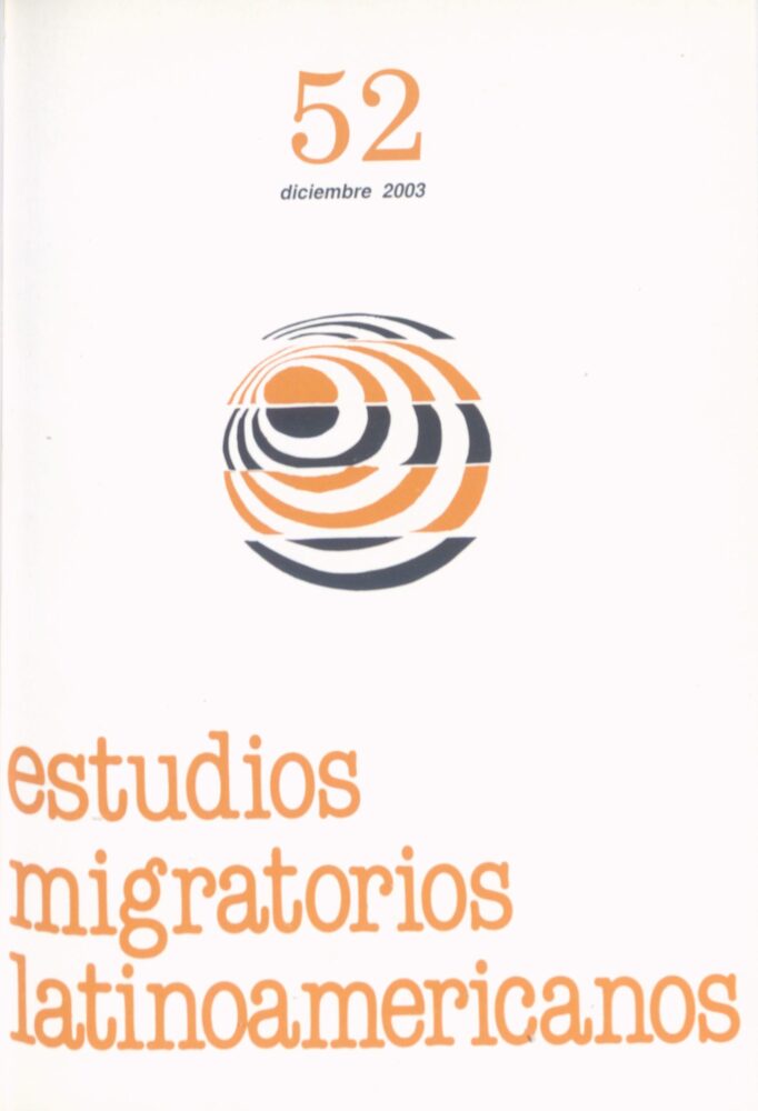 Estudios_Migratorios_Latinoamericanos - diciembre- 2003 -n.52