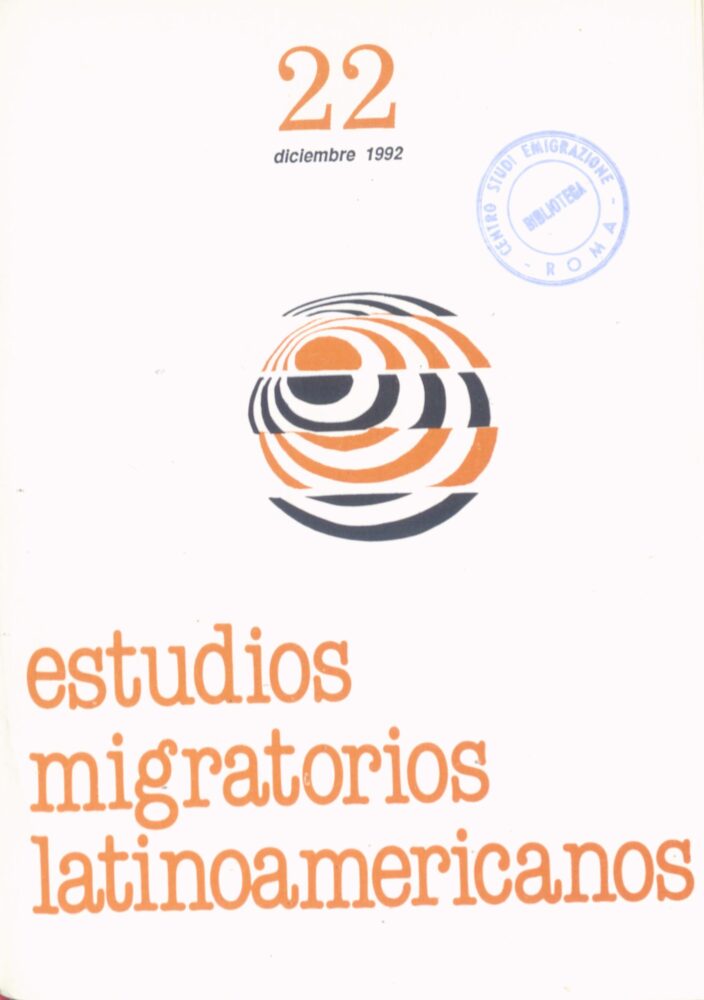 Estudios_Migratorios_Latinoamericanos - diciembre - 1992 -n.22