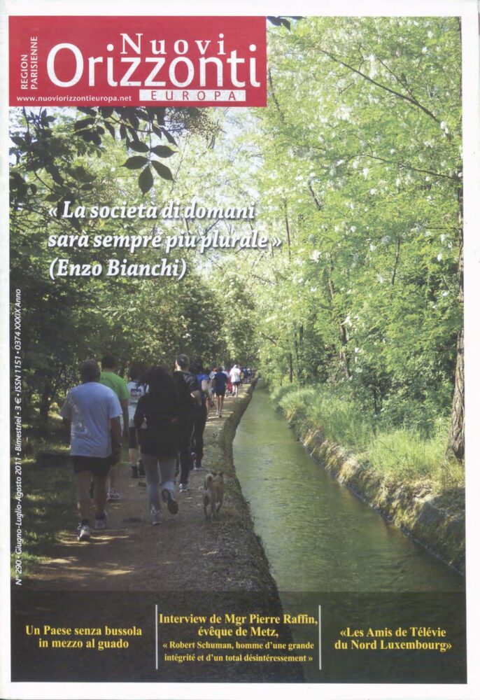Nuovi Orizzonti Europa  - Emigrazione n. 3 - giugno-luglio-agosto 2011