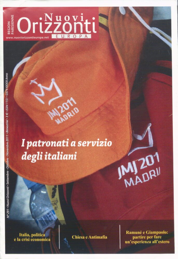 Nuovi Orizzonti Europa - Emigrazione - n. 4 -settembre-ottobre-novembre 2011
