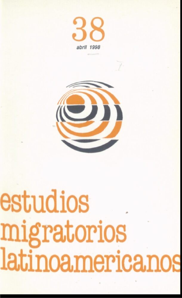 Estudios_Migratorios_Latinoamericanos - abril- 1998 -n.38