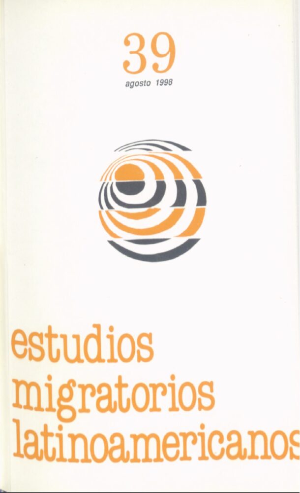 Estudios_Migratorios_Latinoamericanos - agosto- 1998 -n.39