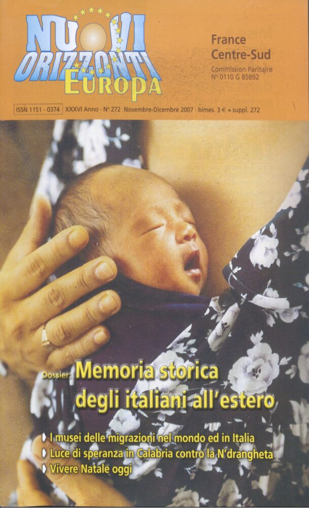 Nuovi Orizzonti Europa - Emigrazione - n. 5 -novembre- dicembre- 2007